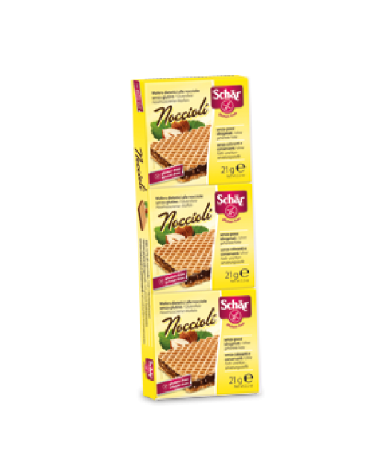 SCHAR NOCCIOLI SNACK 3X21G prezzi bassi