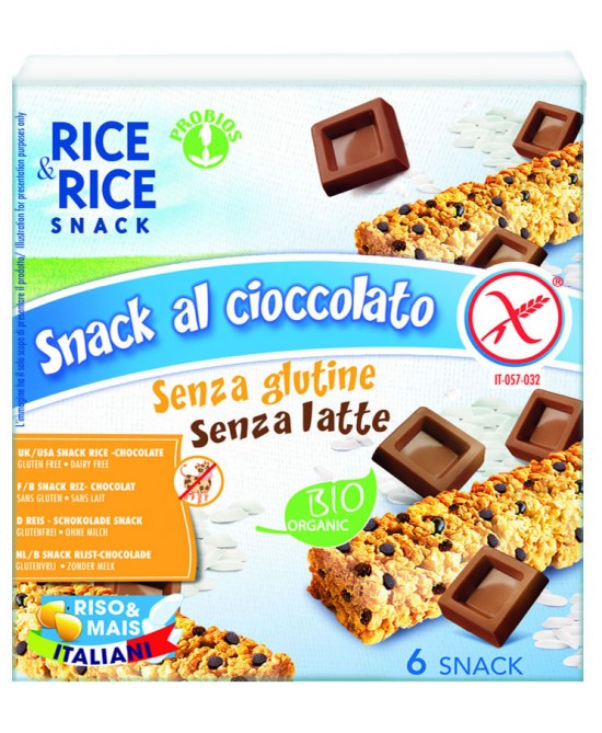Acquistare online R&R SNACK RISO CIOCCOLATO6X21G