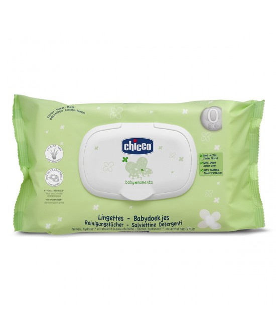 Chicco Baby Moments Salviettine 16 Pezzi
