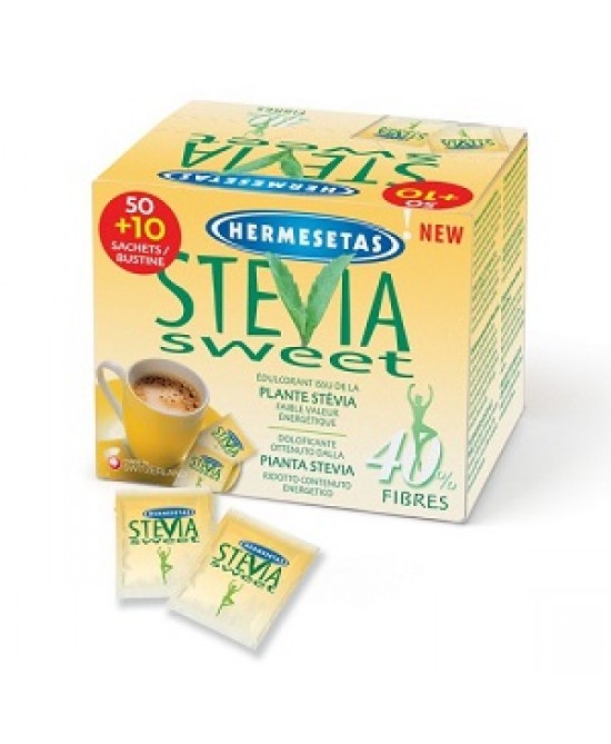 Hermesetas Steviasweet 50 + 10 Bustine