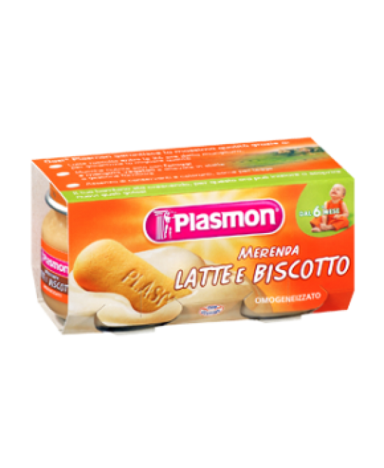 MERENDA LATTE E BISCOTTO 120 G X 2 PEZZI