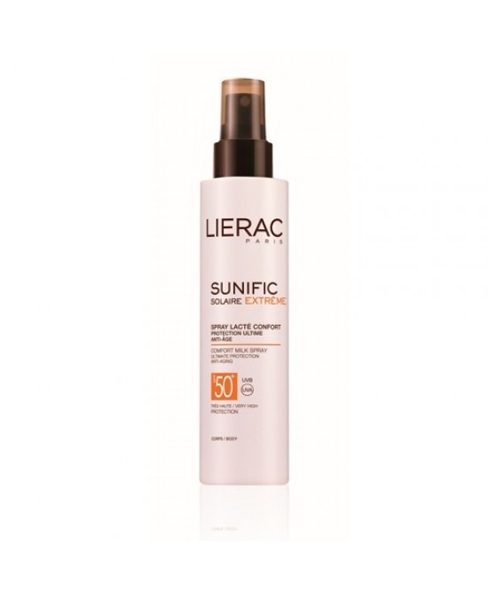 LIERAC SUNIFIC SPF50+ LAIT COR prezzi bassi