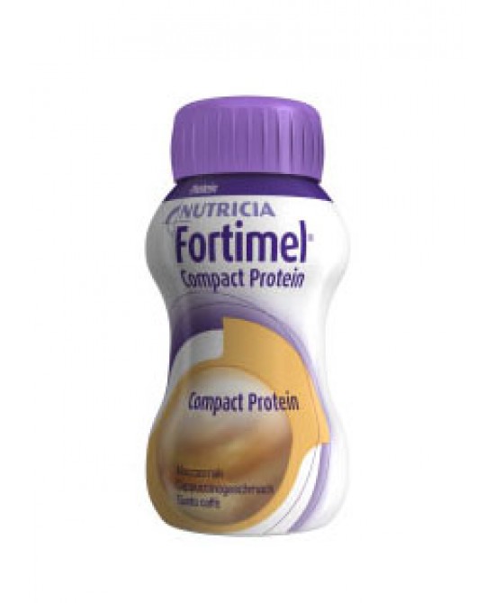 Nutricia Fortimel Compact Protein Integratore Alimentare Gusto Caffè 4x125ml
