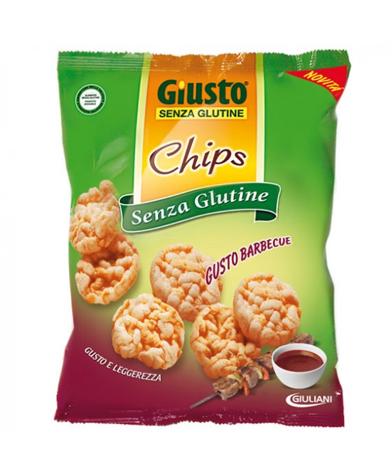 GIUSTO S/G CHIPS BARBECUE 30G prezzi bassi