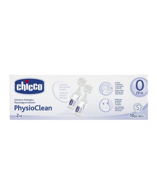 Chicco Physioclean Soluzione Fisiologica 10 Flaconi Da 2ml