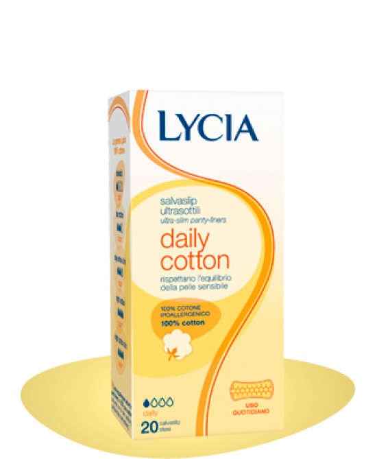 Lycia Daily Cotton Salvaslip 20 Pezzi