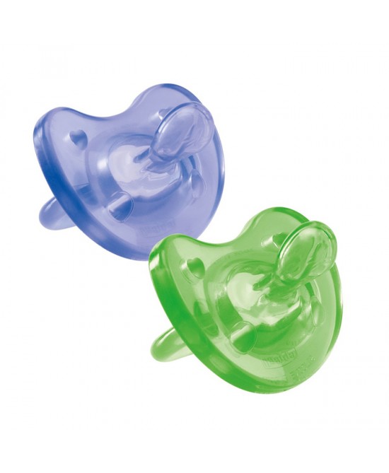 Chicco Gommotto Physio Soft Succhietto In Silicone Colorato 0M+ 1 pezzo