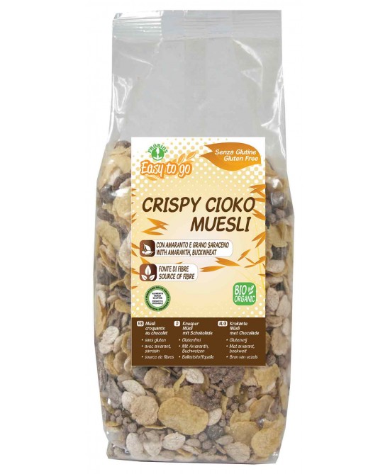 Easy To Go Crispy Cioko Muesli Biologico Senza Glutine 300g