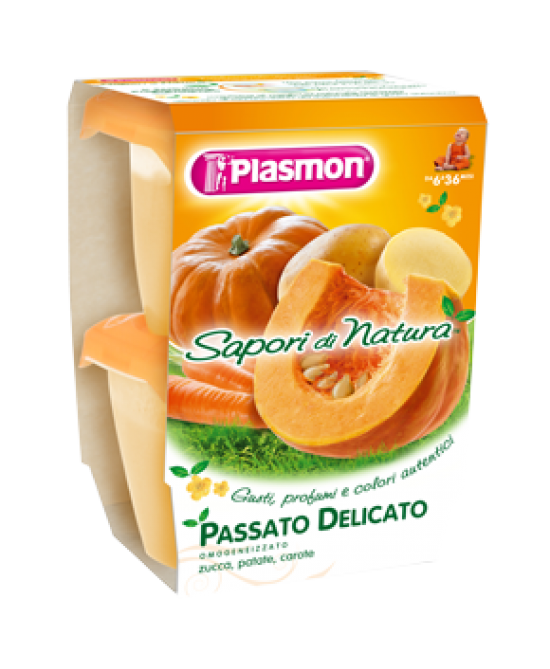 Plasmon Sapori Di Natura Passato Delicato Zucca Patate Carote 2x120g