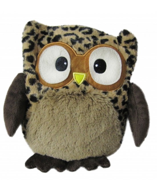 Warmies Peluche Termico Gufo Hooty Leopardo -924305396