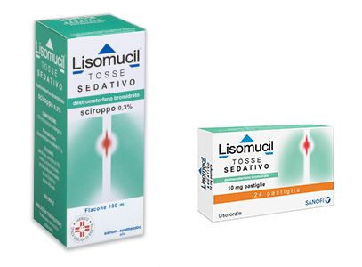 LISOMUCIL TOSSE SED*24PAST10MG