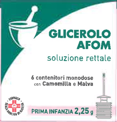 GLICEROLO AFOM 6CONT 2,25G-029916069