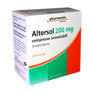 ALTERSOL*24CPR OROSOLUB 200MG