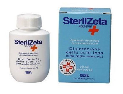 STERIL ZETA*POLV FL 8G