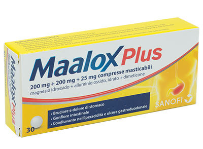 MAALOX PLUS*30CPR MAST miglior prezzo MAALOX PLUS*30CPR MAST offerta