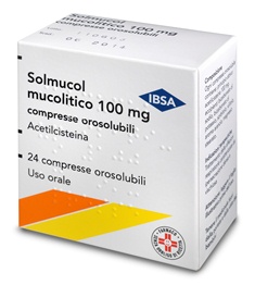 SOLMUCOL MU*24CPR OROSOL 100MG