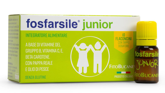 FOSFARSILE JUNIOR 10 FLACONCINI