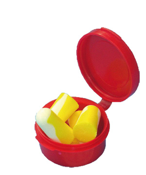 EAR PLUGS TAPPI AURICOLARI IN ESPANSO CON INSERTO AURICOLARE ANTIRUMORE AD ESPANSIONE GRADUALE EQUILIBRATA FORMA ANATOMICA PER FACILITARE L'INSERIMENTO 4 PEZZI