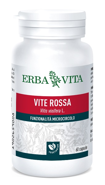 Erba Vita Vite Rossa Integratore Circolazione 60 Capsule miglior prezzo Erba Vita Vite Rossa Integratore Circolazione 60 Capsule offerta
