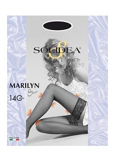 MARILYN 140 CALZA AUTOREGGENTE MOKA 4