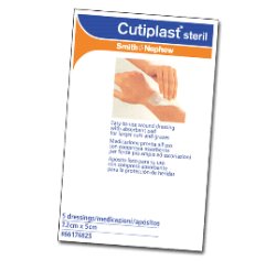 CUTIPLAST STERIL 7,2X5CM 5PZ-907109159