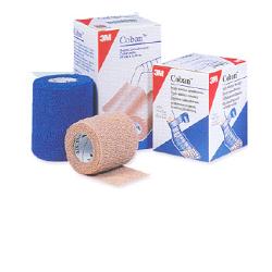 BENDA ELASTICA COMPRESSIVA AUTOADESIVA COBAN 10X350CM IN ESTENSIONE 10X650CM COLOR CARNE