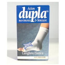 CAVIGLIERA ELASTICA DUPLA COLORE BLU MISURA LARGE