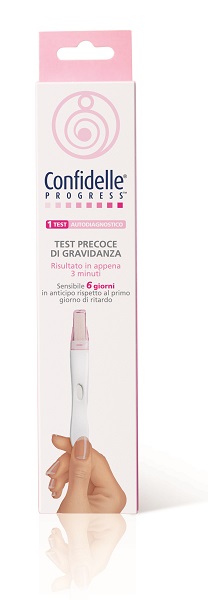 TEST DI GRAVIDANZA CONFIDELLE PROGRESS 1EST NUOVO