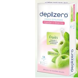 DEPILZERO FRUITS STRISCE CORPO 14 PEZZI