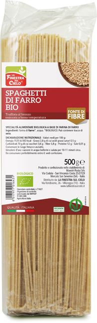 SPAGHETTI FARRO BIO 500G prezzi bassi