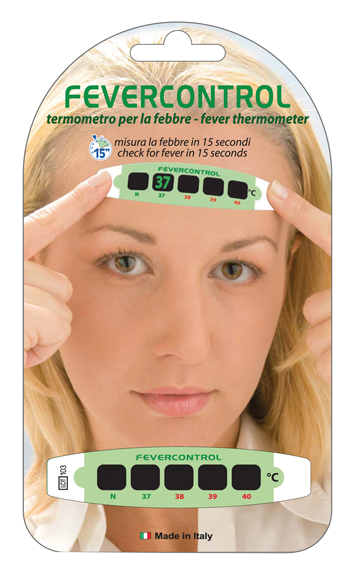 TERMOMETRO FEBBRE FEVERCONTROL 1 PEZZO