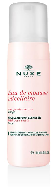 NUXE EAU DE MOUSSE MICELLARE AI PETALI DI ROSA 150 ML