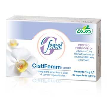 G FEMM CISTIFEMM 20 CAPSULE BLISTER 10 G