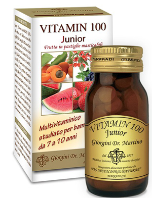 VITAMIN 100 JUNIOR 100 PASTIGLIE prezzi bassi