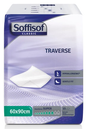 TRAVERSA PER INCONTINENZA SOFFISOF CLASSIC 60X90 15 PEZZI