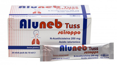 ALUNEB TUSS SCIROPPO IN STICK PACK MONODOSE 20 PEZZI DA 10 ML