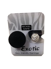 BJE603 CRYSTAL BALL/BLACK VELV-970430207