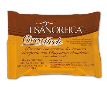 CIOCOMECH 9 BISCOTTI AL CIOCCOLATO E ARANCIO DA 13 G