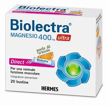 BIOLECTRA ULTRA DIRECT 400 MG ARANCIA 20 BUSTE
