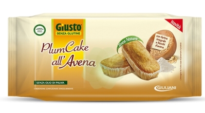 GIUSTO S/G PLUMCAKE AVENA 180G prezzi bassi