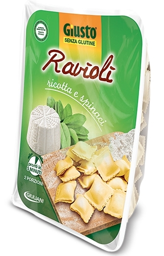 GIUSTO S/G RAVIOLI RICOTTA/SPI prezzi bassi