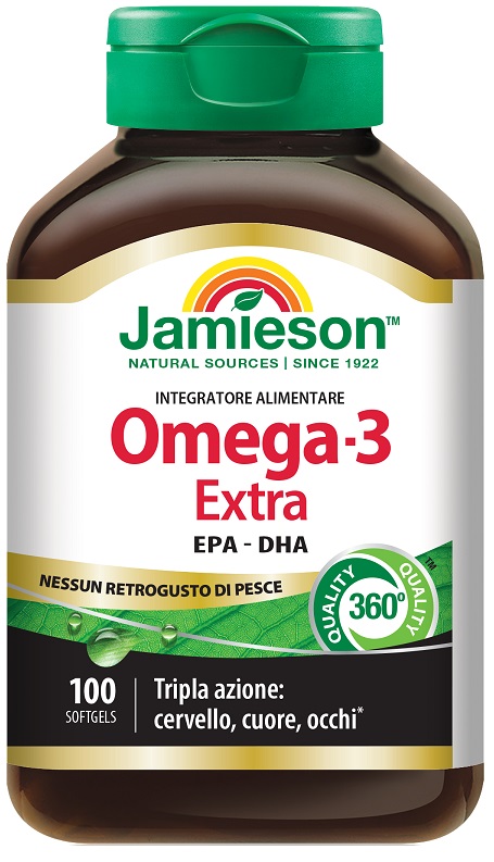 JAMIESON OMEGA 3 EXTRA 100 PERLE