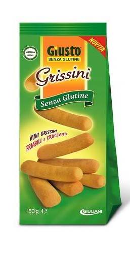 GIUSTO S/G GRISSINI 150G prezzi bassi