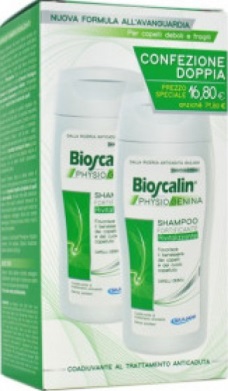 BIOSCALIN PHYSIOGENINA SHAMPOO RIVITALIZZANTE COFANETTO 400 ML