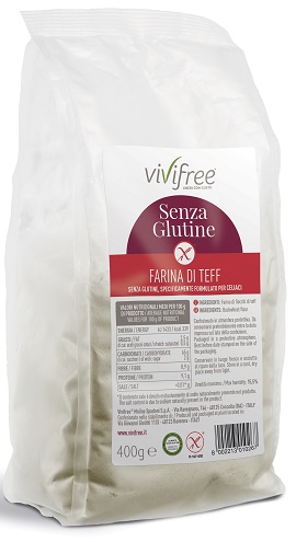 VIVIFREE FARINA DI TEFF SENZA GLUTINE 400 G