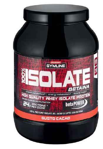 GYMLINE WHEY ISOLATE BETA CACAO 700 G prezzi bassi