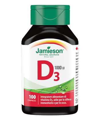 JAMIESON VITAMINA D 1000UI 100 COMPRESSE