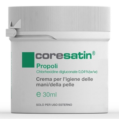 CORESATIN PROPOLI CREMA SANITIZZANTE 30 G VASO CORESATIN PROPOLI CREMA SANITIZZANTE 30 G VASO