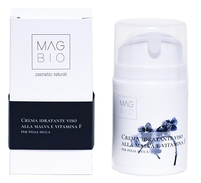 MAGBIO CREMA VISO ALL'ALOE E BAVA DI LUMACA PER PELLE NORMALE 50 ML AIRLESS PLASTICA BIANCO
